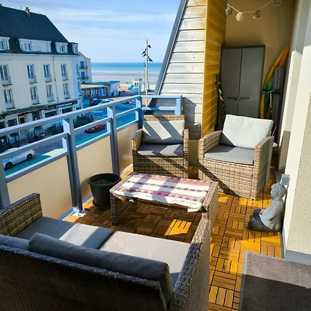 Appartement balcon vue mer